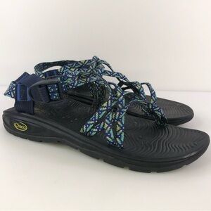 Chaco Womens 10M Z Cloud X2 Classic Blue Strappy Outdoor Sport Sandals J107060